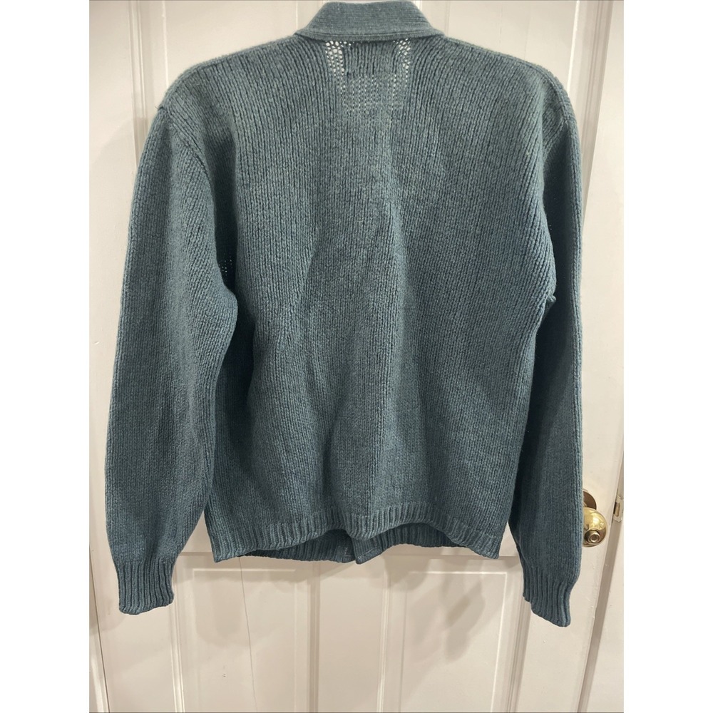 Vintage 1950s M Manhattan Mohair Blend Cardigan Sweater USA HTF Prop Classic - Picture 9 of 11